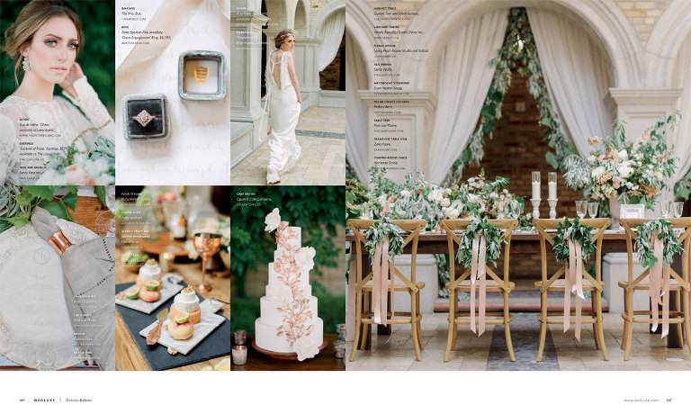 Luxury Toronto Wedding Planner Ruby Refined Events as seen in Wedluxe Magazine