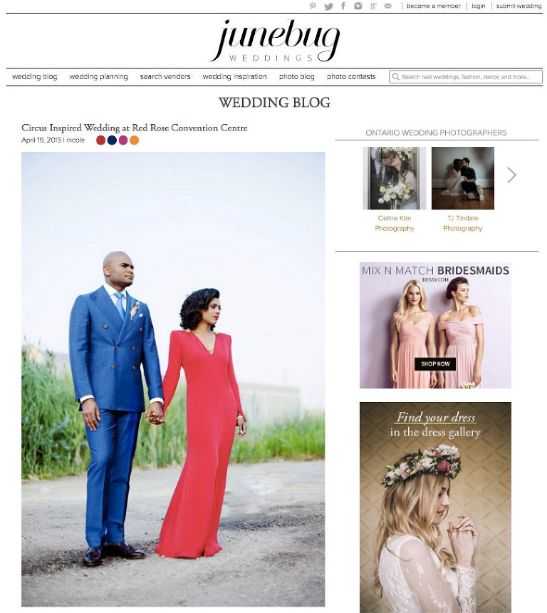 Toronto Wedding Planner Ruby Refined Events on Junebug Weddings